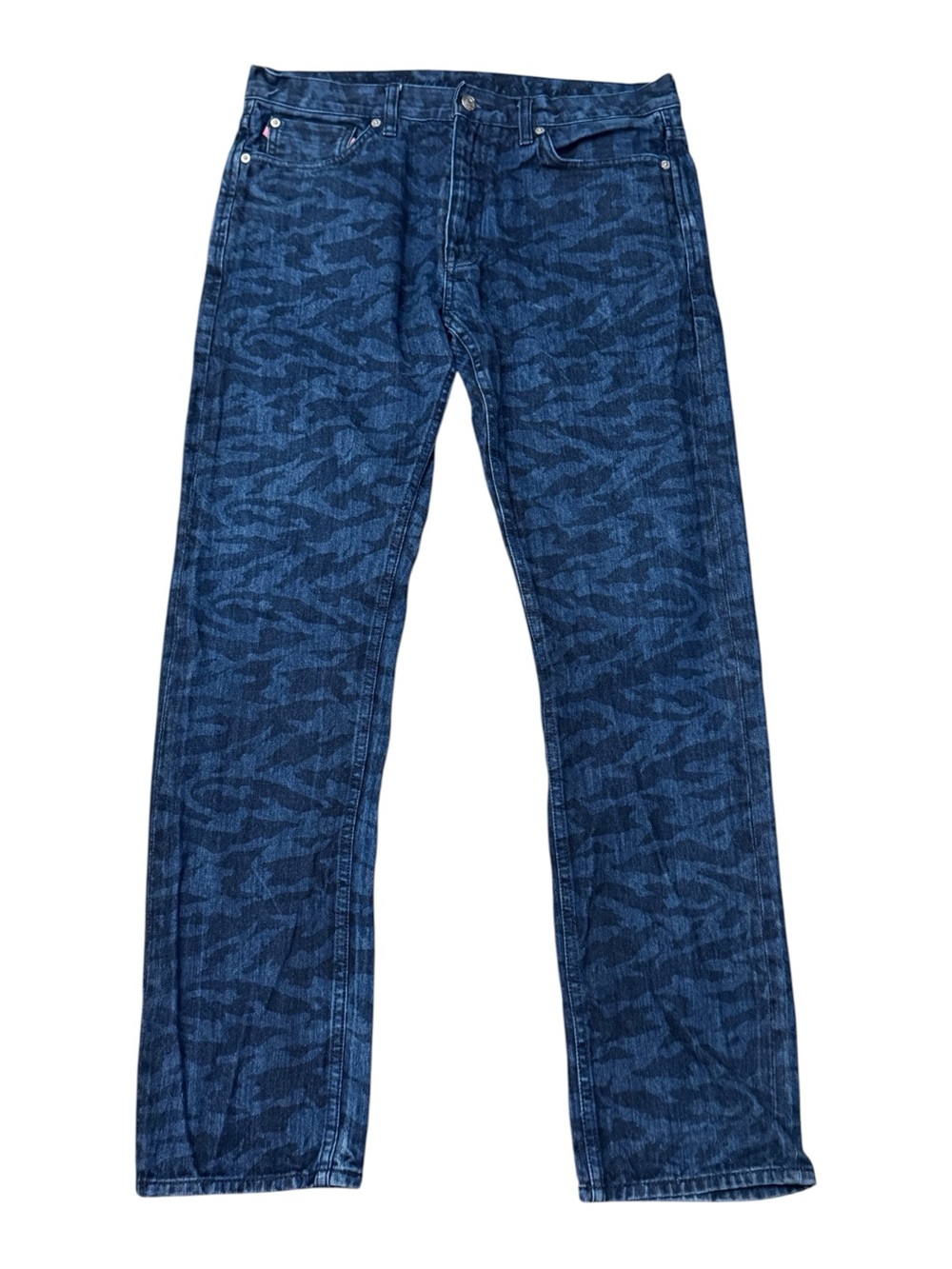 Billionaire Boys Club BBC Tiger Stripe Camouflage Denim Jeans Men’s Sz 34